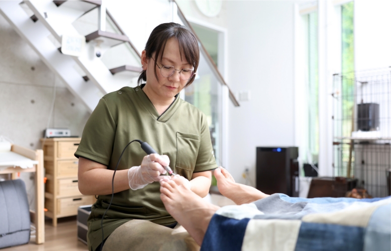 安心と信頼のフットケア